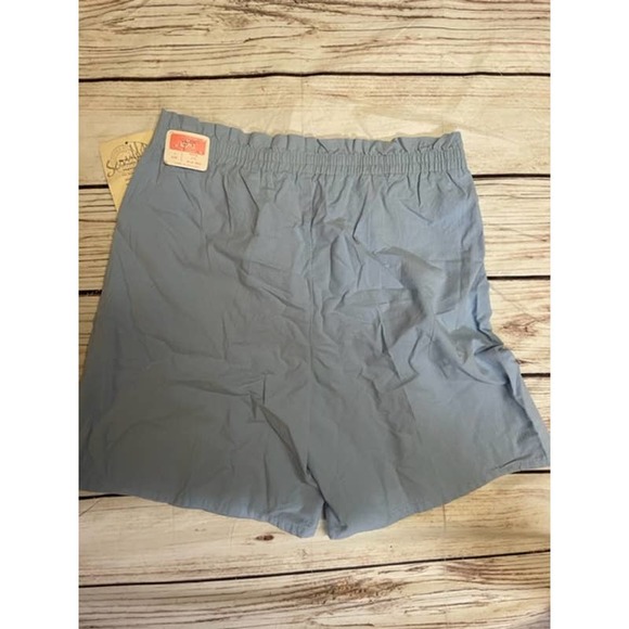 Woolrich Blue Mist Large Cottage Core Vintage Shorts NWT - Picture 1 of 5